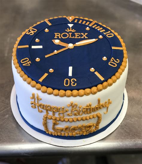 men's rolex birthday cake|Rolex birthday cake.